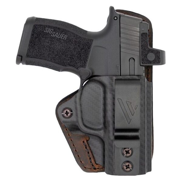 Versacarry Comfort Flex Custom IWB Holster RH for Springfield Hellcat Brown