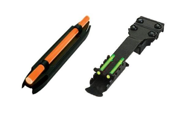 Hiviz C-Series Magnetic Turkey/Deer Sight Set Green/Orange Front Green Rear Wide Model