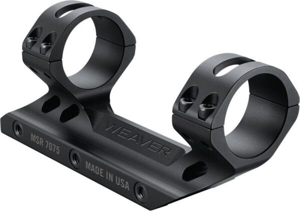 Weaver 1-Piece Aluminum Integral Premium MSR Optics Mount 30mm