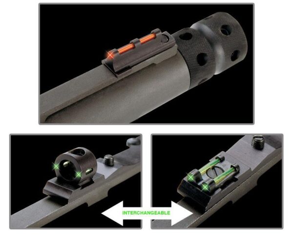 Truglo Tru-Bead Turkey Universal Sight Set Rear Ghost Ring & Notched Rear Sight