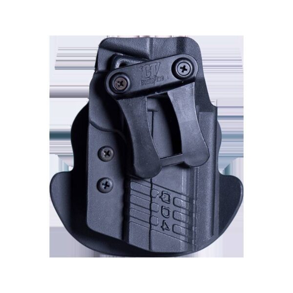 COMP-TAC QD DUAL HOLSTER KYDEX SIZE 3 GLOCK 43/43X/48MOS/S&W SHIELD/WALTHER CCP AMBI OWB/IWB BLACK