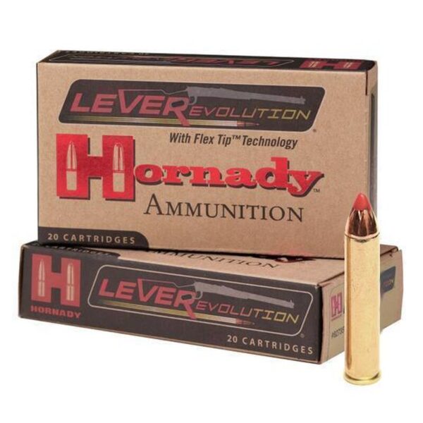 HORNADY LEVEREVOLUTION AMO 35 REM 200GR FTX 20RD (10 BOX CASE)