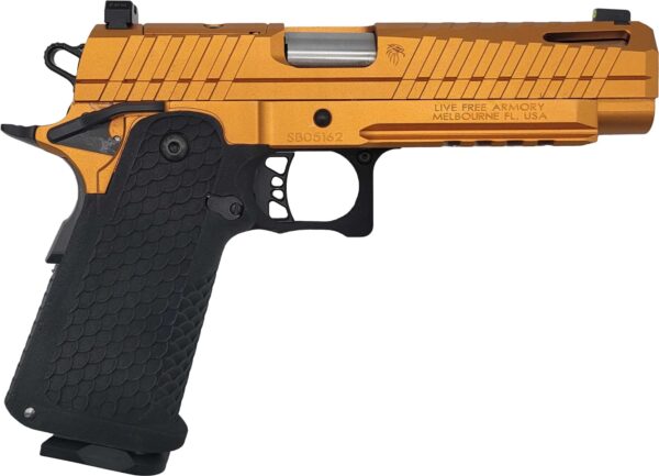 LFA Apollo 11 Full Size Pistol - 9mm | Ignited Copper | 5" | 1x17rd Mag