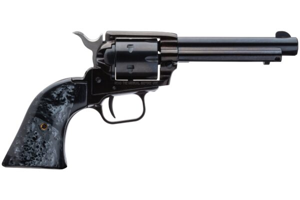 HERITAGE MANUFACTURING 22LR BLUE/BLK PEARL 4.75" FS