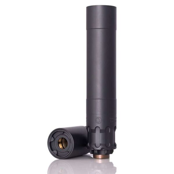 RUGGED SUPPRESSORS OBSIDIAN45 BLACK 45 AUTO FULL AUTO RATED 6.7IN TO 8.6IN LENGTH