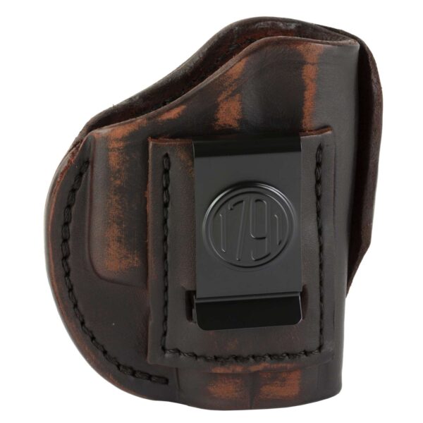 1791 GUNLEATHER 4 WAY HOLSTER IWB/OWB SIZE 2 VINTAGE RH FITS GLOCK 4243/SIG 365/RUGER LCP - Image 2