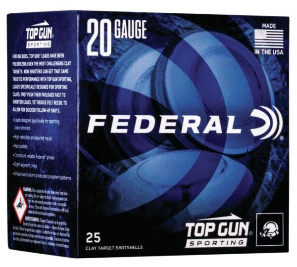 Federal Top Gun Sporting Shotshells 28 ga 2-3/4" 3/4 oz 1330 fps #7.5 25/ct