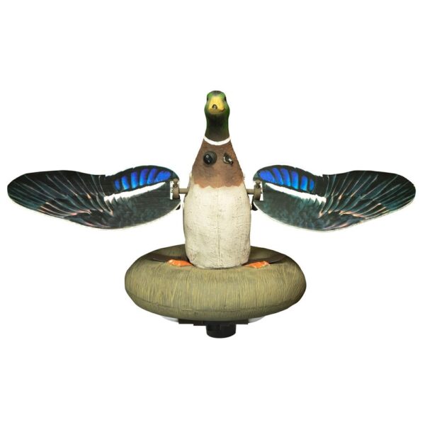 Higdon Outdoors XS Splashing Flasher Mallard Drake Moving Decoy 12V with Timer