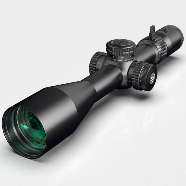 Swampfox Warhawk 3-15x50 Rifle Scope FFP RECCE MIL Reticle Black