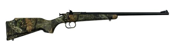 Keystone Crickett Rifle .22 LR Single Shot 16.125" Blued Barrel Synthetic Stock Mossy Oak Break up