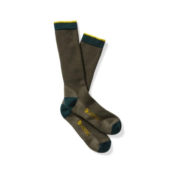 LaCrosse Men's Merino Midweight Sock Crew OD Green XL