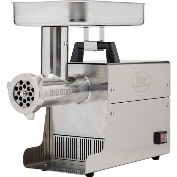 LEM Products #12 Big Bite Stainless Steel Electric Grinder