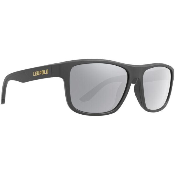 Leupold Katmai Shooting Sunglasses Matte Black with Shadow Grey Flash