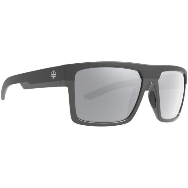 Leupold Becnara Sunglasses Matte/Gloss Black with Shadow Grey Flash