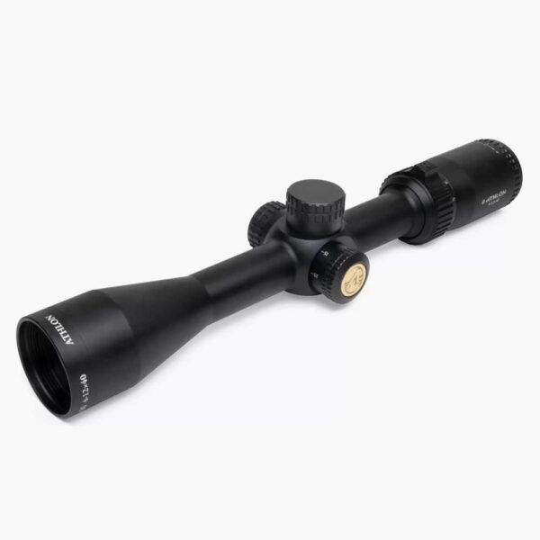 Athlon Neos Rifle Scope 4-12x40 1" SFP Center X MOA Non-Illum Black