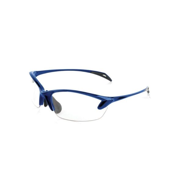 Smith & Wesson Colonel Womens Shooting Glasses Half Frame Blue with Clear Lens