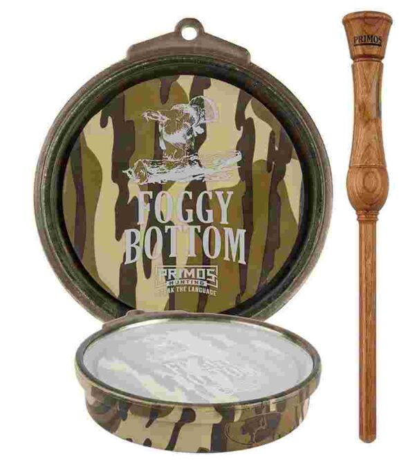 Primos Foggy Bottom Glass Turkey Call - Original Bottomland Camo