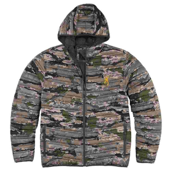 Browning Packable Puffer Jacket Ovix Camo L