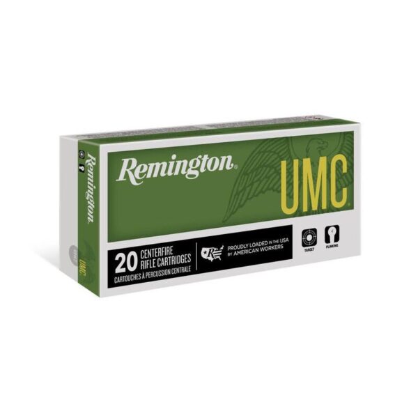 Remington MC Centerfire Rifle Ammunition 450 Bushmaster 260 gr FMJ 2040 fps 20/ct