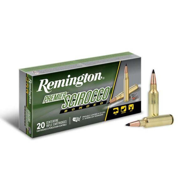 Remington Premier Scirocco Rifle Ammunition .300 WSM 180 gr PT 2980 fps 20/ct