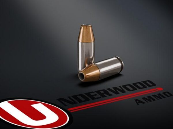 Underwood Hunting & Self Defense Handgun Ammunition 9mm Luger(+P+) 124gr JHP 1125 fps 20/ct