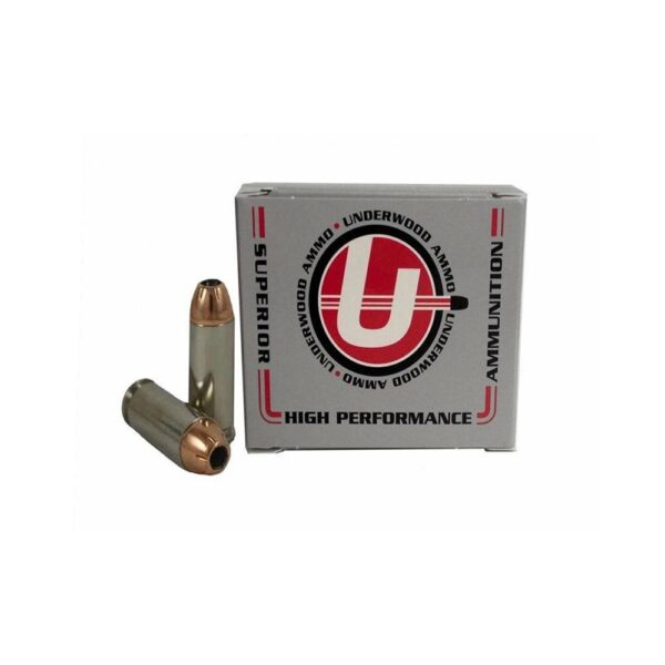 Underwood Ammo XTP Jacketed Hollow Point Handgun Ammunition 10mm Auto 180gr JHP 1300 fps 20/ct