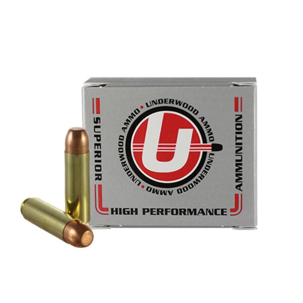 Underwood Ammo Rifle Ammunition 50 Beowulf 350gr FMJ 2449 fps 20/ct