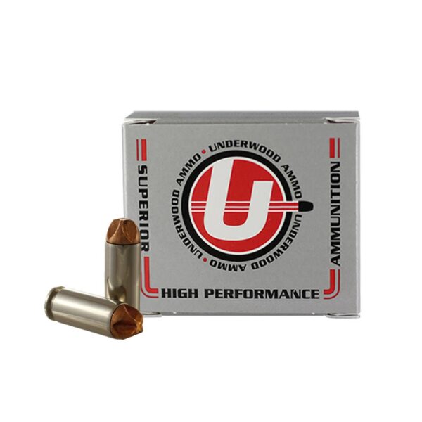 Underwood Xtreme Defender Hunting & Self Defense Handgun Ammunition 10mm Auto 115gr Solid 1700 fps 20/ct