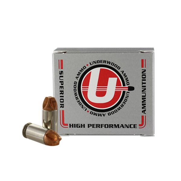 Underwood Ammo Xtreme Defender Handgun Ammunition .45 Auto (+P) 135gr Monolithic Solid 1335 fps 20/ct