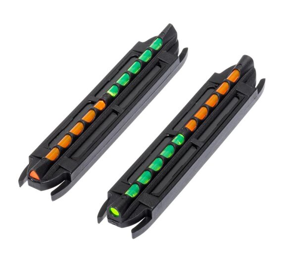 HIVIZ Two-In-One Magnetic Shotgun Sight with Green & Orange LitePipe