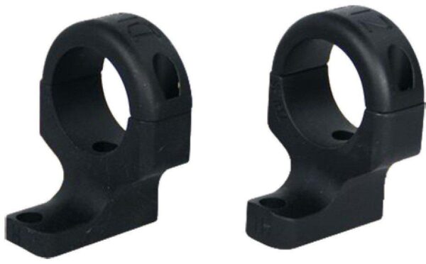 DNZ Hunt Masters 2-Piece Scope Mount (2 Screws) - Howa 1500 Mossberg 100ATR 4x4 Weatherby Vanguard Remington 700 721 722 725 - 1" Medium Black