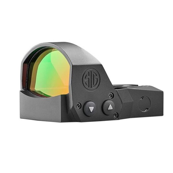 Sig Sauer Romeo1PRO Open-Reflex Red Dot Sight 1x30mm 6 MOA 1.0 MOA Adj Steel Shroud - Black