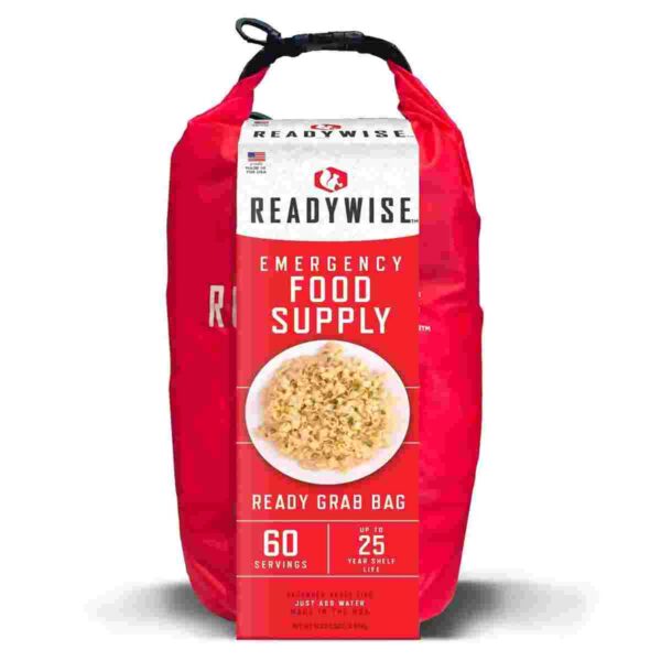 Readywise 7 Day Emergency Dry Bag Breakfast Entree Grab and Go 60 Servings