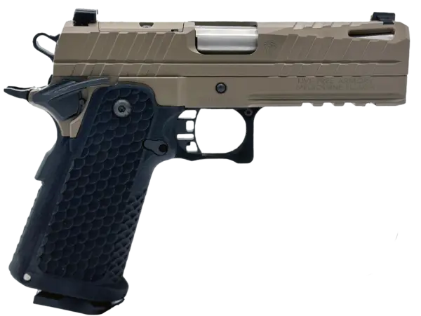 LFA Apollo 11 Compact Pistol - 9mm | FDE | 4.1" | 1x17rd Mag