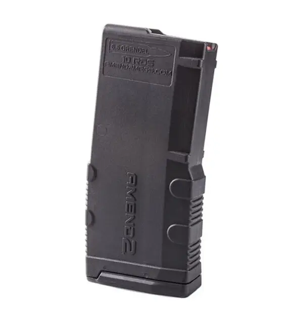 Amend2 AR-15 Polymer Magazine 6.5 Grendel 10/rd Black