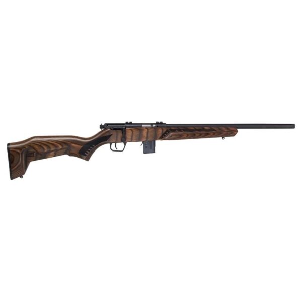 Savage Arms 93 Minimalist Brown Rifle 22 WMR 10/rd 18" Barrel Brown Wood