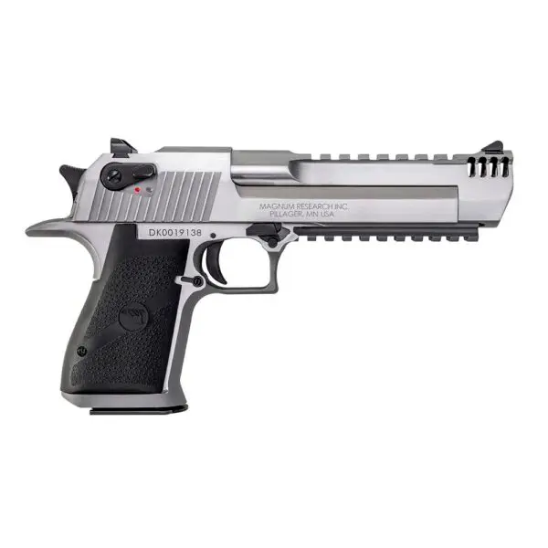 Magnum Research .429 Desert Eagle Mark XIX Handgun .429 DE 7rd Magazine Stainless Steel wth Black