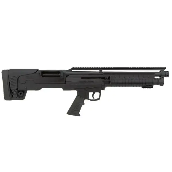 Escort BullTac Auto Shotgun 12ga 3" Chamber 5rd Magazine 18'' Barrel Full Length Pic Rail & Pop Up Sights Black