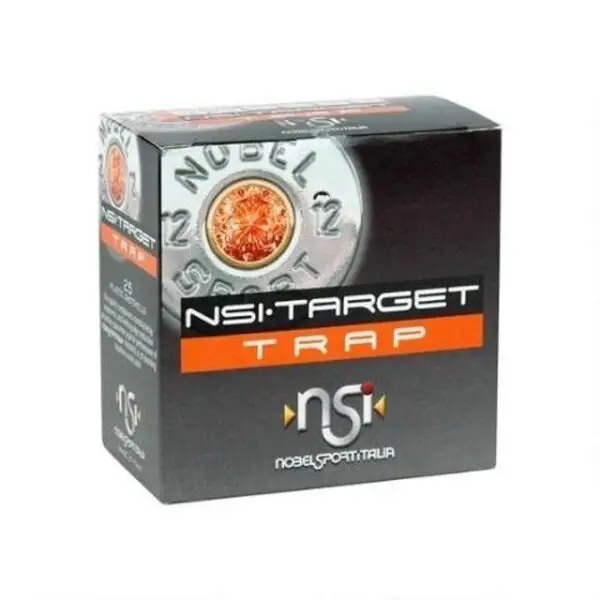 Nobel Target Trap Shotshells 12 ga 2-3/4" 1-1/8 oz 1145 fps #7.5 25/ct