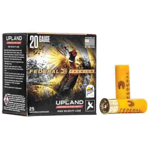 Federal Premium Wing-Shok Pheasants Forever High Velocity - 20ga 2-3/4" 1oz. #5-Shot 25/Box