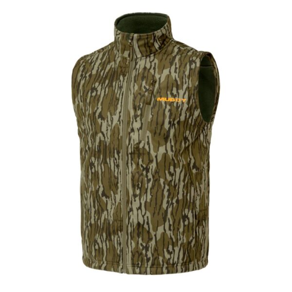 Muddy TRX Softshell Vest Mossy Oak Bottomland S