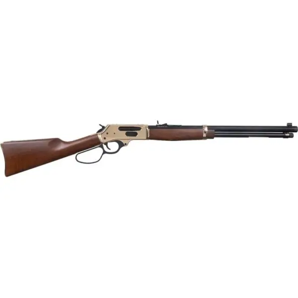 Henry Brass Lever Action Side Gate Rifle .30-30 5rd Magazine 20" Barrel with Large Loop