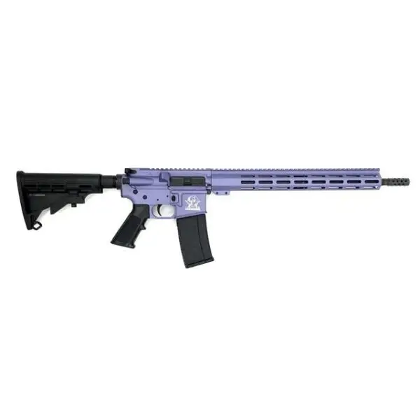 GLFA AR-15 Rifle .223 Wylde 30rd Magazine 16" Nitride Barrel Orchid Frame