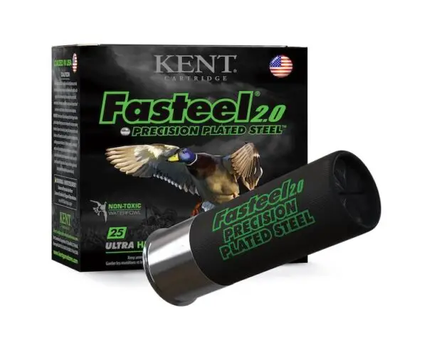 Kent Fasteel 2.0 Shotshells 12 ga 3-1/2" 1-3/8oz 1550 fps #BBB 25/ct