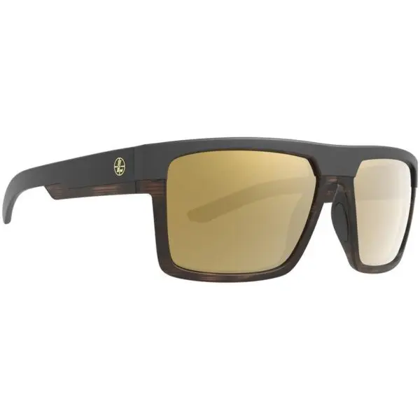 Leupold Becnara Sunglasses Matte Black/Tortoise with Bronze Mirror