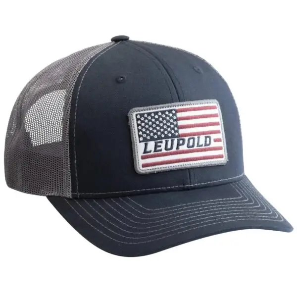 Leupold Flag Trucker Hat Navy/Gray