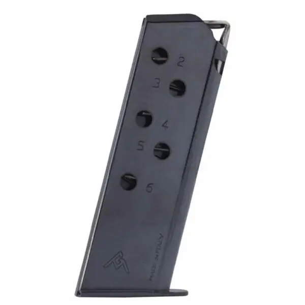 Mec-Gar Walther PPK Handgun Magazine Standard Floorplate Blued .380 ACP 6/rd