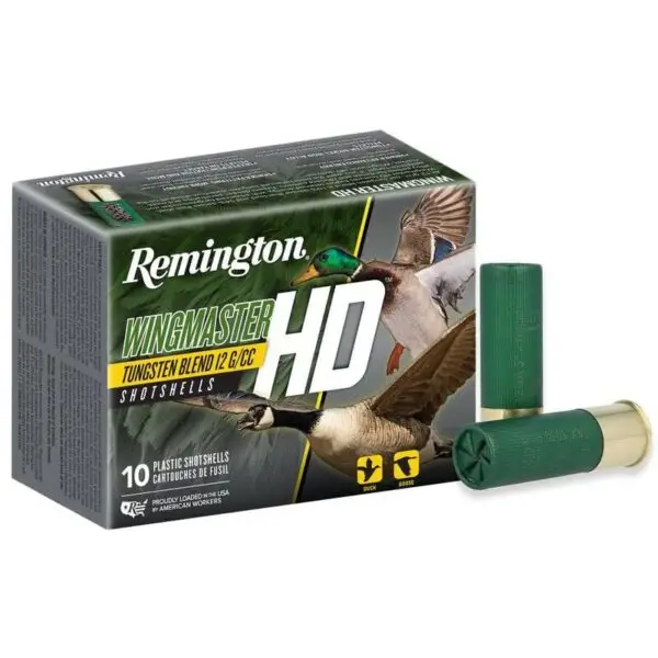 Remington Wingmaster HD Shotshells 12ga 3" 1-3/8oz #6 10/ct