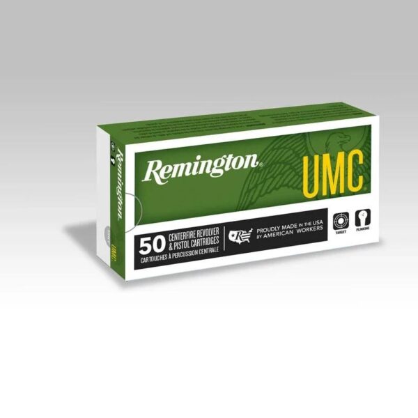 Remington UMC Handgun Ammunition .38 Spl(+P) 125 gr SJHP 945 fps 50/ct