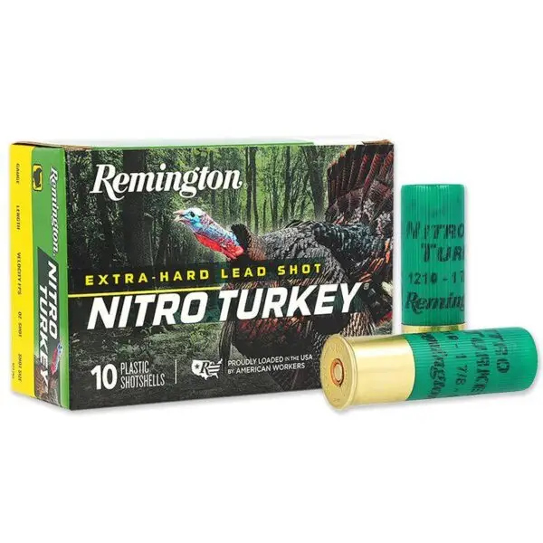 Remington Nitro Turkey Loads 12 ga 3 in 1-7/8 oz #4 1210 fps 10/ct